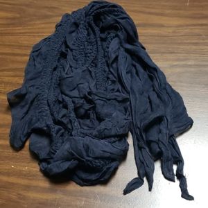 Navy scarf